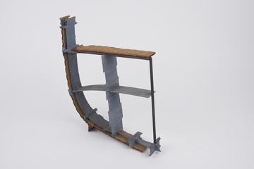 component of model warship, scale 1:24
