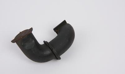 Wooden pipe from marine engine model