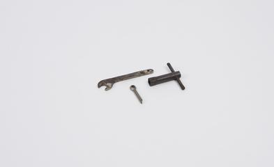 Metal accessories for marine engine model