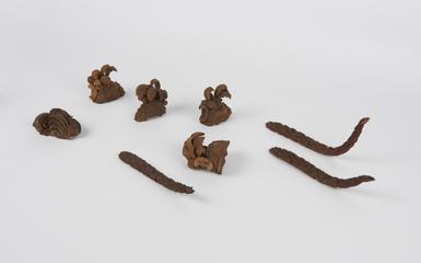 8 Wooden carvings related to model of Gold State Coach