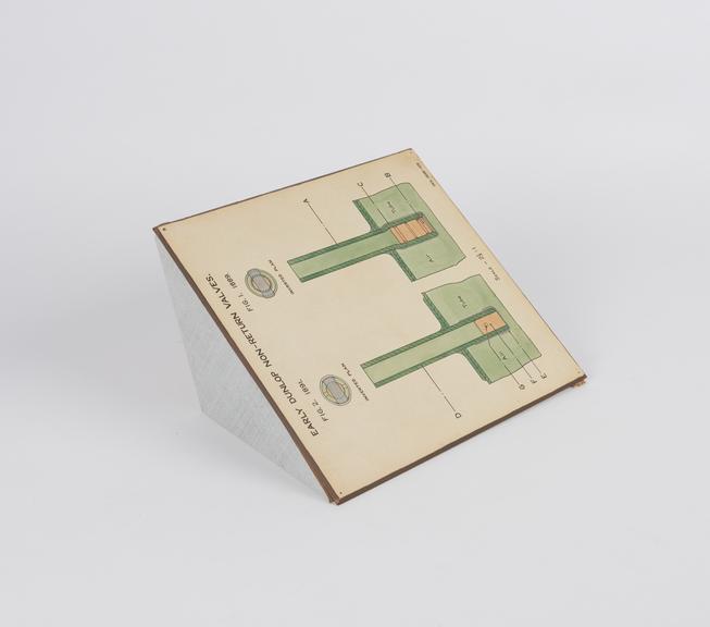 Coloured sectional drawing, (scale 2