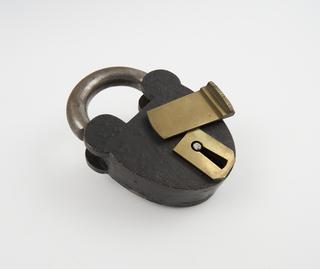 Large padlock by Moreton and Langley
