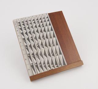 Set of Genaille's rods for multiplication