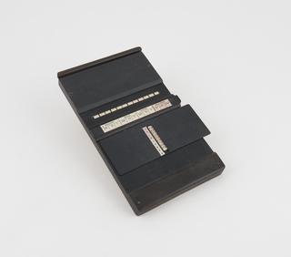 Arithmographe polychrome adding machine by Charles Dubois
