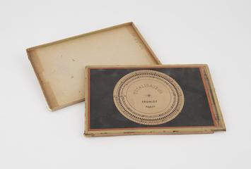 Cardboard case for Troncet's "Totalisateur"