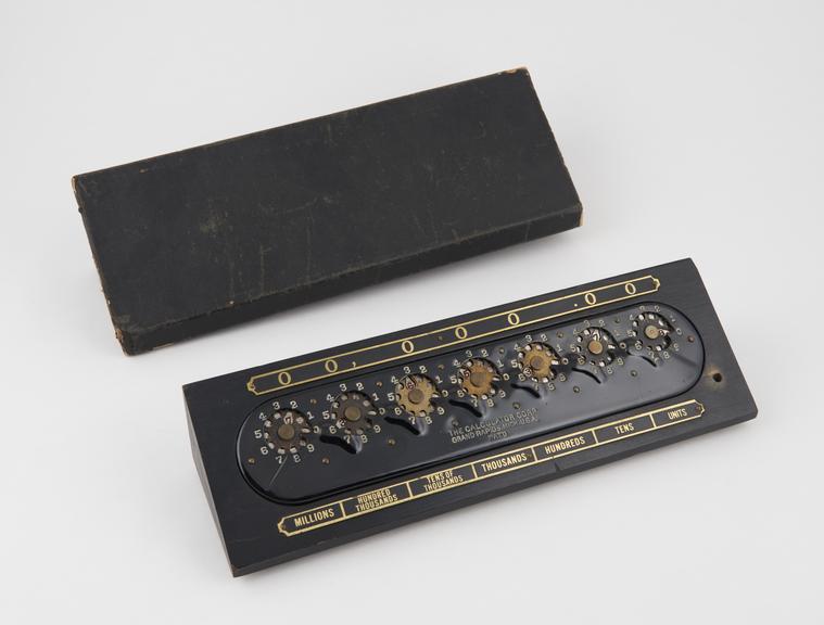 Pangborn adding machine (The Calculator'), seven figures