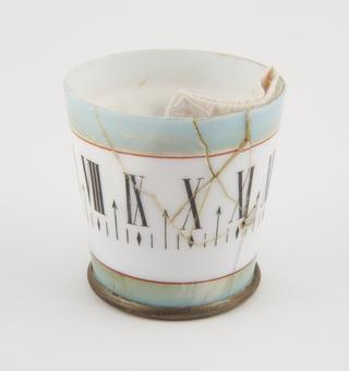 Lampshade from Night-Light Clock (early 20th century)