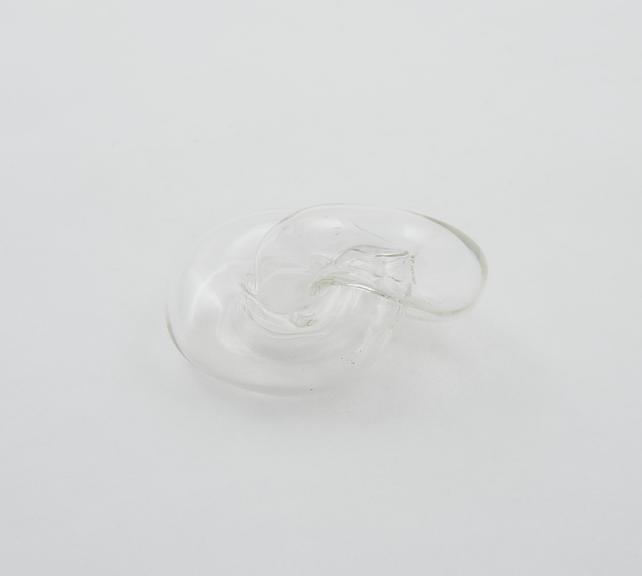 Boy's surface with only two loops in glass, 1998.