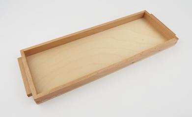 Wooden tray, for 'Introduction to decimal quantity'