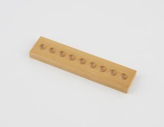 Wooden tray, for 'Introduction to decimal quantity'