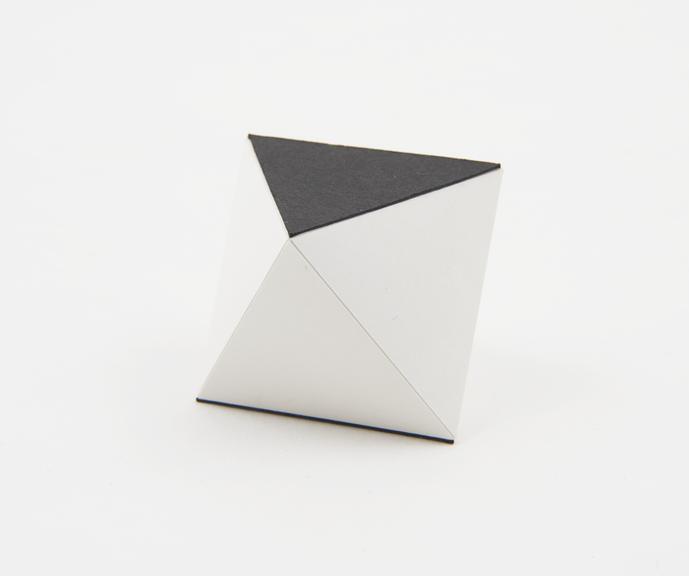 One of eighteen uniform polyhedra card models illustrating non