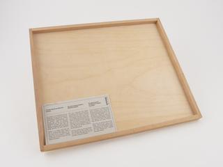 Lid for coloured counting bars box