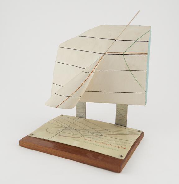 Model of a quartic surface whose horizontal sections have