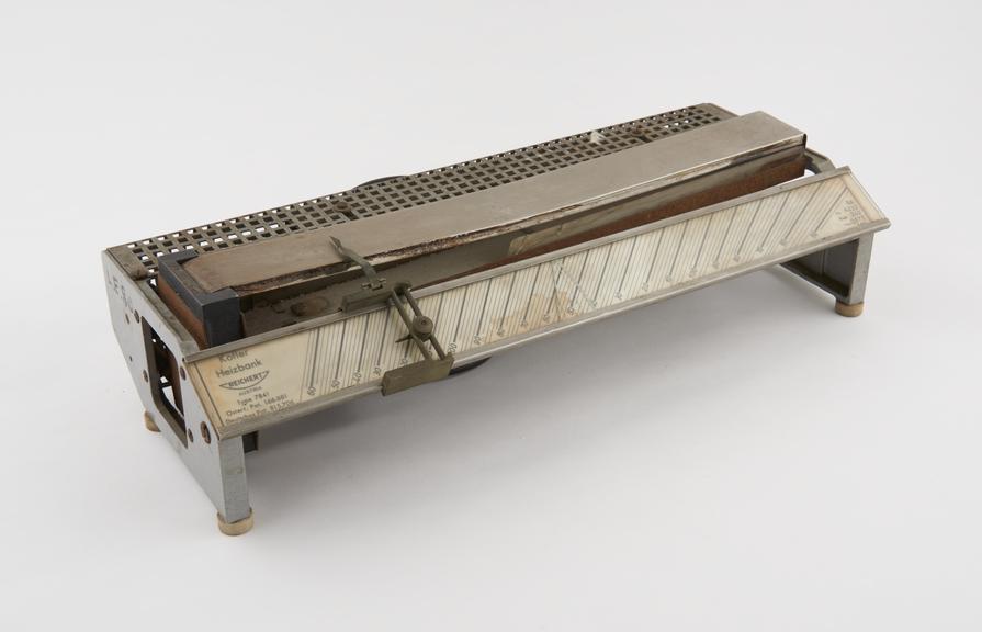 Kofler block for determining melting points