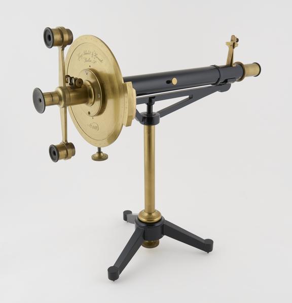 Polarimeter (Lippich's half shadow type) by Franz Schmidt &