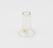 Glass beaker, flares to the rim