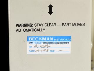 Biomek 1000 Laboratory Robot