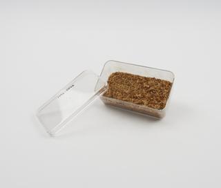 Ground coffee husk from venture to produce charcoal from coffee husks, Kenya