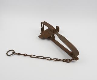 Beaver single-sided spring trap