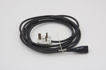 Mains Power Lead for Roneo Alcatel Model 370 Electronic Stencil Cutter