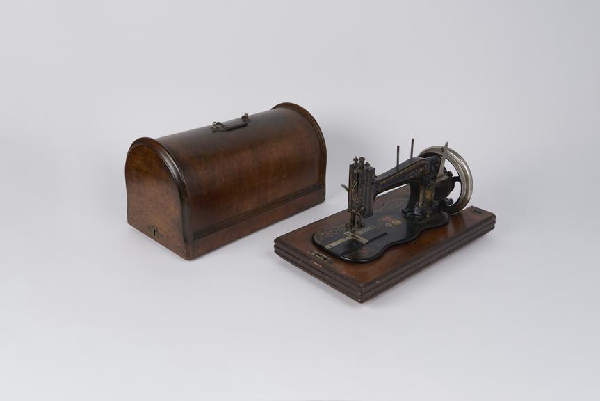 Table sewing machine made by Nothmann of Berlin, 1900