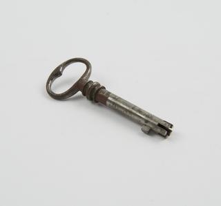 Key for Bramah 3 bolt rim lock