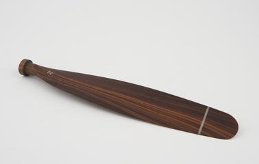 Propeller blade wind tunnel model, inscribed with 'N' at drive shaft end