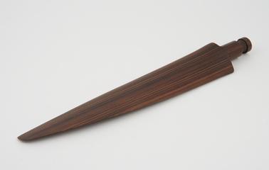 Propeller blade wind tunnel model, tapered on one long edge