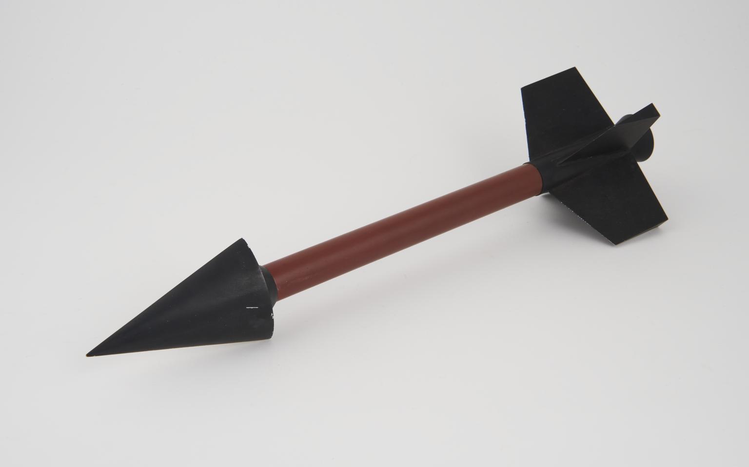 Missile Shape Model missile, with pointed nose cone | Science Museum Group Collection