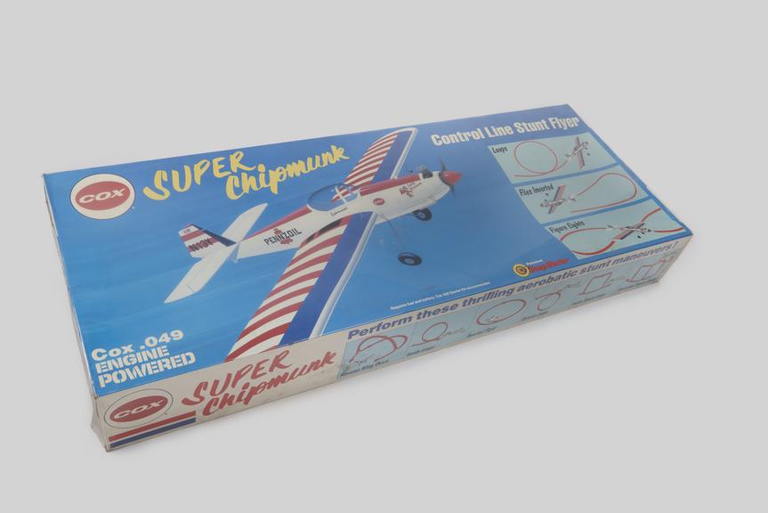 Cox Super Chipmunk ready-made control-line model aircraft with