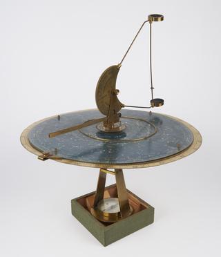 Planisphere to indicate position of celestial objects