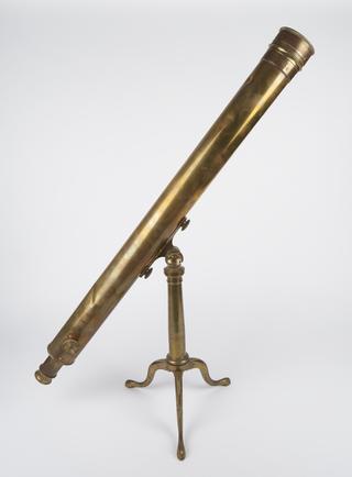 Engraving on telescope barrel