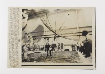 Photograph of the Space Center, Houston