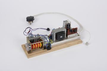 Electric Motor from Laboratory Triple Roll Ink Mill, Model No 1, 1978