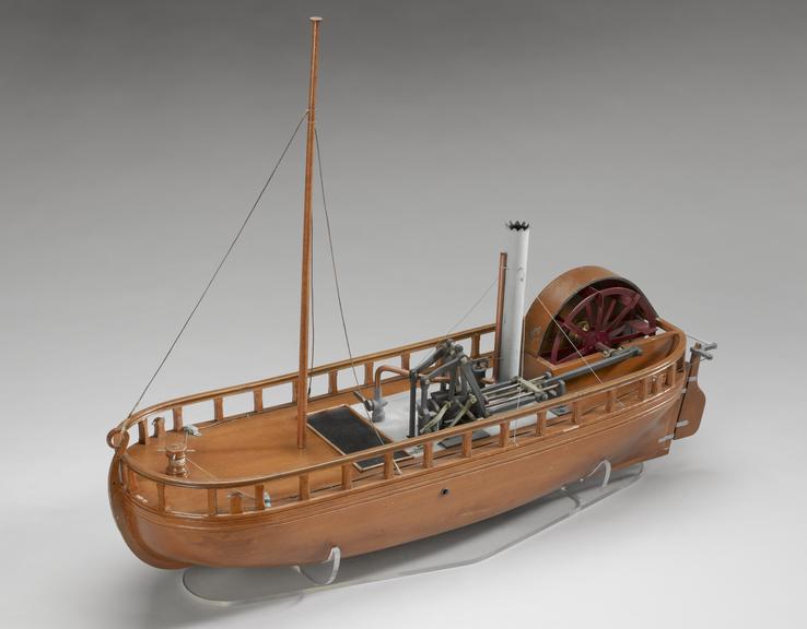 Model of the PS 'Charlotte Dundas' | Science Museum Group Collection