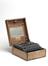 Three-ring Enigma cypher machine in oak wood transit case