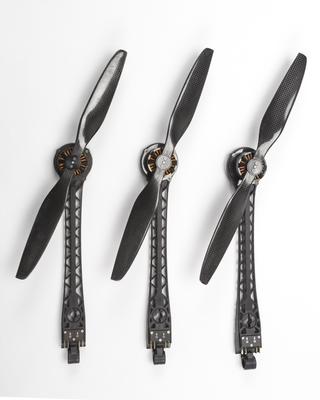 5 of 6 rotor blades from BBC Global Video Unit hexacopter drone