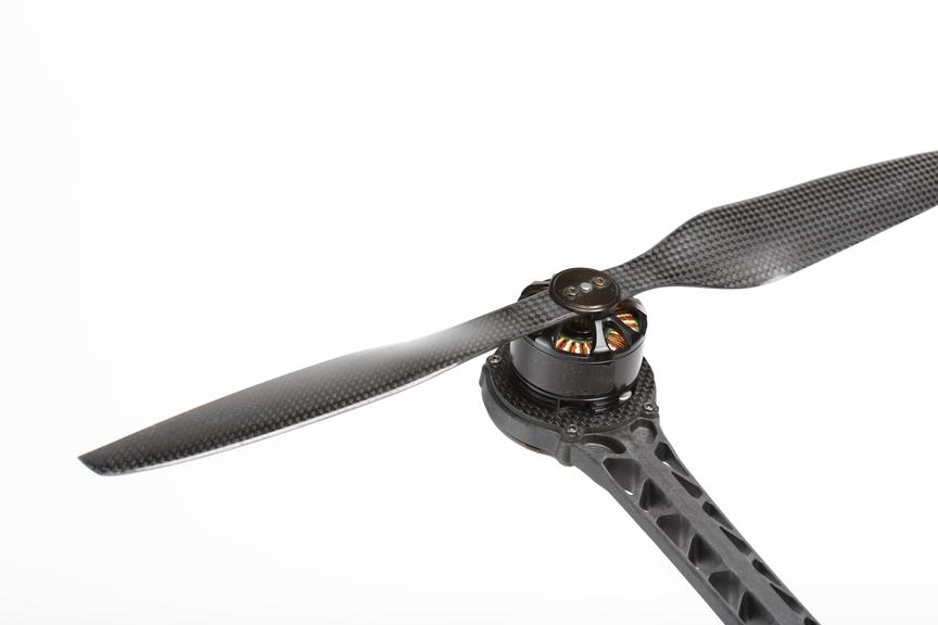 1 of 6 rotor blades from Hexacopter drone kit and digital video