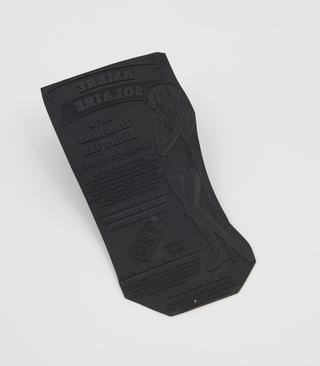 Rubber plate