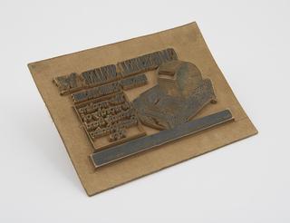 Hand-engraved rubber plate for flexography