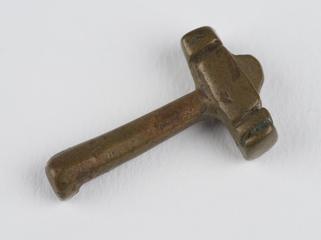 Ashanti weight  in the form of a hammer