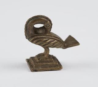 Ashanti weight in the form of a bird