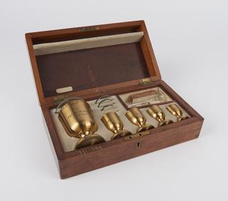 Standard apothecary's reference measure