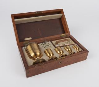 Standard apothecary's reference measure