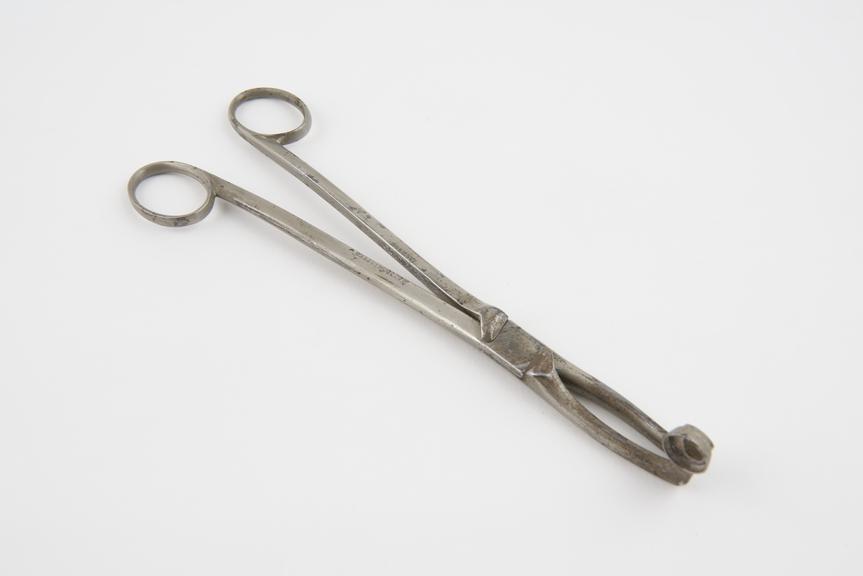 Kretschmann's tonsil punch forceps, steel, plated