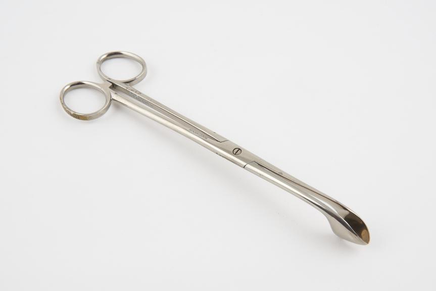 Fletcher Ingall's tonsil forceps, steel, nickel plated