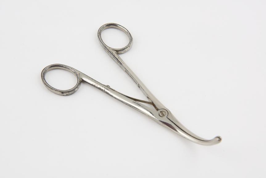 Bowlby's tracheal dilator, steel, nickel plated