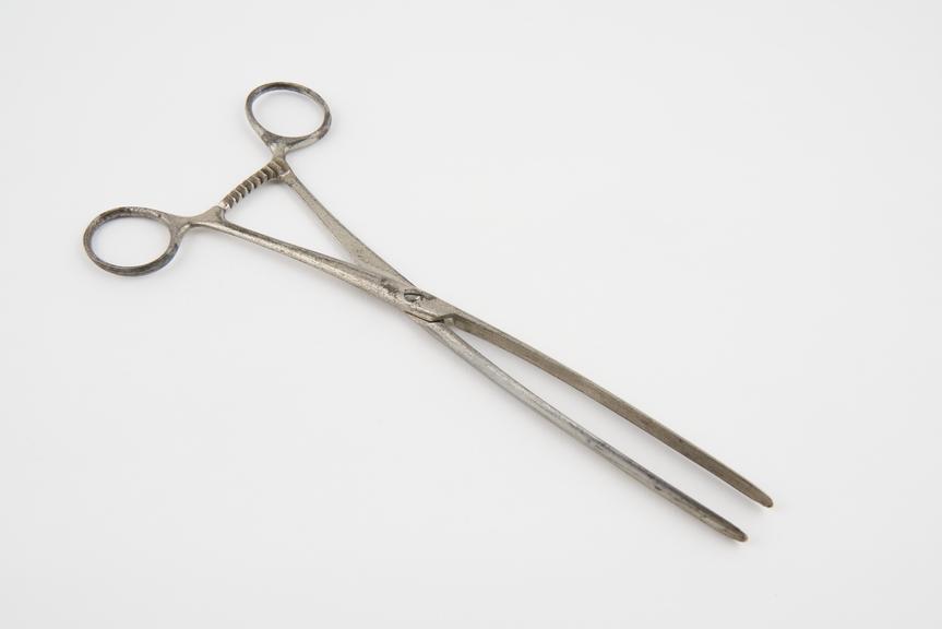 Doyen's intestinal clamp forceps, steel, plated