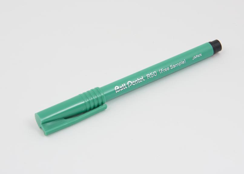 One Ball Pentel' pen, combination fibre and ball tip pen, 1972'