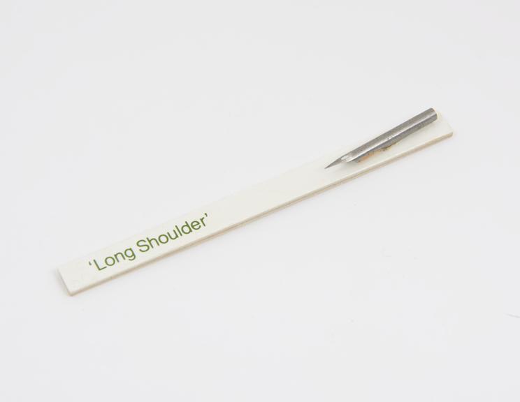 'Long Shoulder' pen nib made by Joseph Gillott and Sons Ltd